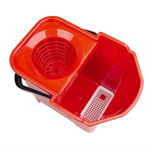 Jantex Wiadro do mopa 16L, 395x285x(h)300 mm, Jantex S222 czerwone Jantex Wiadro do mopa 16L, 395x285x(h)300 mm, Jantex S222 czerwone