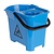 Jantex Wiadro do mopa 16L, 395x285x(h)300 mm, Jantex S225 niebieskie