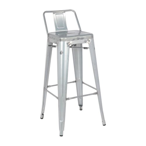 Bolero Wysokie krzesło barowe 942 mm, Bolero Bistro DL877, szare (4 szt.) Bolero Wysokie krzesło barowe 942 mm, Bolero Bistro DL877, szare (4 szt.)