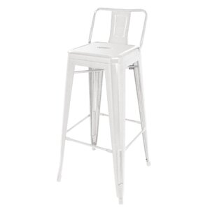Bolero Wysokie krzesło barowe 942 mm, Bolero Bistro DL890, białe (4 szt.) Bolero Wysokie krzesło barowe 942 mm, Bolero Bistro DL890, białe (4 szt.)