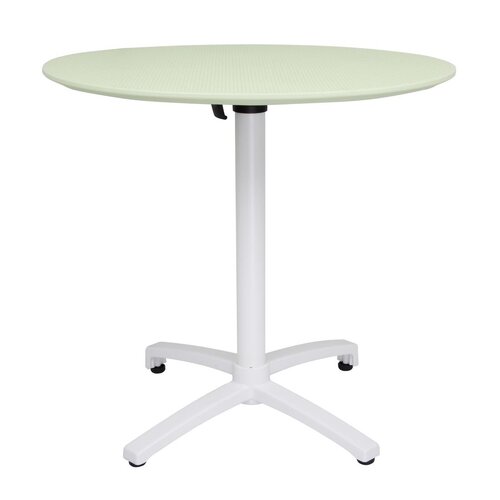 Bolero Stół składany okrągły Ø800x(h)740 mm, Bolero FT623, zielony Bolero Stół składany okrągły Ø800x(h)740 mm, Bolero FT623, zielony