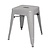 Bolero Niski stołek 460 mm, Bolero Bistro DL875, szary (4 szt.)