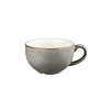Churchill Filiżanka do cappuccino 340 ml z porcelany, Churchill Stonecast Grey DK565, szara (12 szt.)