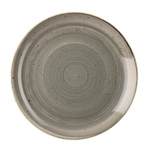 Churchill Talerz płytki Ø260 mm, z porcelany, okrągły, Churchill Stonecast Grey DK553 (12 szt.) Churchill Talerz płytki Ø260 mm, z porcelany, okrągły, Churchill Stonecast Grey DK553 (12 szt.)