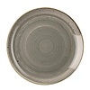 Churchill Talerz płytki Ø217 mm, z porcelany, okrągły, Churchill Stonecast Grey DK554 (12 szt.)