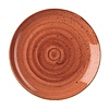 Churchill Talerz płytki Ø295 mm, z porcelany, okrągły, Churchill Stonecast Spiced Orange DK536 (12 szt.)