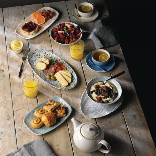 Churchill Filiżanka do cappuccino 354 ml z porcelany, Churchill Stonecast Barley White DK531, biała (12 szt.) Churchill Filiżanka do cappuccino 354 ml z porcelany, Churchill Stonecast Barley White DK531, biała (12 szt.)