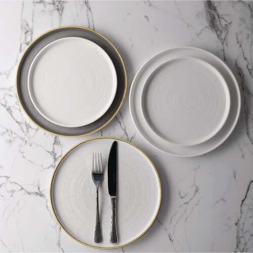 Churchill Talerz płytki z wysokim rantem Ø260 mm, z porcelany, okrągły, Churchill Stonecast Barley White FC161 (6 szt.) Churchill Talerz płytki z wysokim rantem Ø260 mm, z porcelany, okrągły, Churchill Stonecast Barley White FC161 (6 szt.)