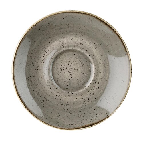 Churchill Spodek do cappuccino Ø185 mm z porcelany, Churchill Stonecast Grey DK567, szary (12 szt.)