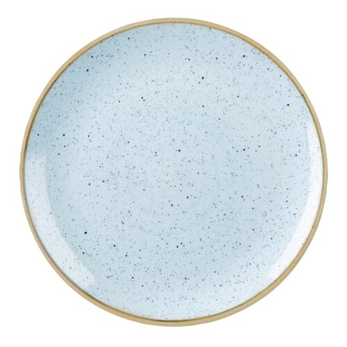 Churchill Talerz płytki Ø165 mm, z porcelany, okrągły, Churchill Stonecast Duck Egg DK502 (12 szt.)