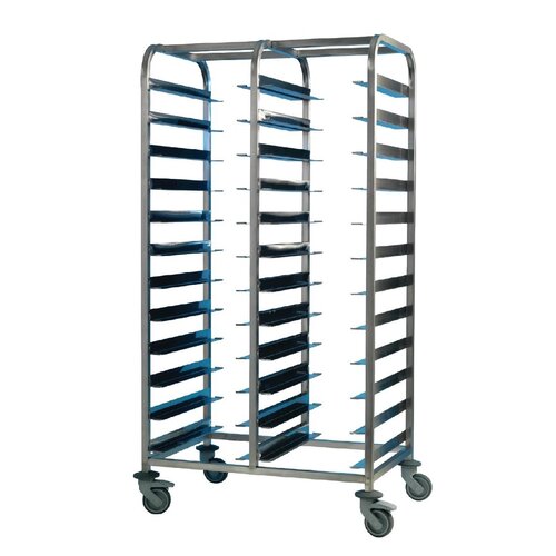 EAIS Wózek do transportu pojemników i tac 24x 1/1 GN, EAIS DP293 640 930 1700 mm EAIS Wózek do transportu pojemników i tac 24x 1/1 GN, EAIS DP293 640 930 1700 mm