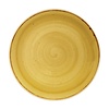 Churchill Talerz płytki Ø260 mm, z porcelany, okrągły, Churchill Stonecast Mustard DF785 (12 szt.)