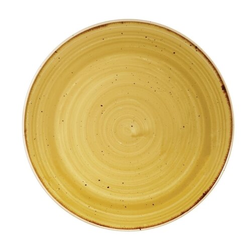 Churchill Talerz płytki Ø220 mm, z porcelany, okrągły, Churchill Stonecast Mustard DF786 (12 szt.) Churchill Talerz płytki Ø220 mm, z porcelany, okrągły, Churchill Stonecast Mustard DF786 (12 szt.)