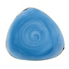 Churchill Talerz płytki 311 mm, z porcelany, trójkątny, Churchill Stonecast Cornflower Blue DF768 (6 szt.)
