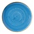 Churchill Talerz płytki Ø217 mm, z porcelany, okrągły, Churchill Stonecast Cornflower Blue DF766 (12 szt.)