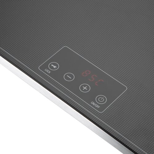 Buffalo Kuchnia elektryczna z 1 polem grzewczym, nablatowa, 230W, 220/240V, Buffalo HZ508