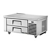 TRUE Niski stół chłodniczy z 2 szufladami 1/1 GN, od 0 do 3°C, True CX124, 816x1227x(h)645 mm, agregat boczny
