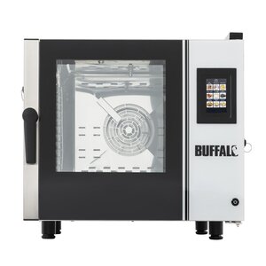 Buffalo Piec konwekcyjno-parowy 6x 1/1 GN, elektryczny, 7.2kW, 380 / 400V, do Buffalo CK110 Buffalo Piec konwekcyjno-parowy 6x 1/1 GN, elektryczny, 7.2kW, 380 / 400V, do Buffalo CK110