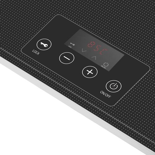 Buffalo Kuchnia elektryczna z 1 polem grzewczym, nablatowa, 220/240V, Buffalo HZ509