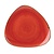 Churchill Talerz płytki 229 mm, z porcelany, trójkątny, Churchill Stonecast Berry Red DB066 (12 szt.)
