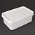 Interpack Kuweta do lodów z tworzywa sztucznego 1.2L, 192x127x(h)73 mm, Interpack DA570 (44 szt.)