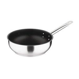 Vogue Patelnia do indukcji ze stali nierdzewnej 3.5 L, Ø240 mm, Vogue FC099 Vogue Patelnia do indukcji ze stali nierdzewnej 3.5 L, Ø240 mm, Vogue FC099