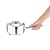 Nisbets Essentials Rondel saute ze stali nierdzewnej z pokrywą 0.9L, Ø140 mm, Nisbets Essentials DF669