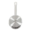 Nisbets Essentials Rondel saute ze stali nierdzewnej z pokrywą 0.9L, Ø140 mm, Nisbets Essentials DF669
