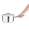 Nisbets Essentials Rondel saute ze stali nierdzewnej z pokrywą 3L, Ø200 mm, Nisbets Essentials DF671
