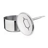 Nisbets Essentials Rondel saute ze stali nierdzewnej z pokrywą 3L, Ø200 mm, Nisbets Essentials DF671