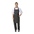 Nisbets Essentials Fartuch 800x660 mm, Nisbets Essentials BB475, czarny (2 szt.)