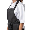 Nisbets Essentials Fartuch 800x660 mm, Nisbets Essentials BB475, czarny (2 szt.)