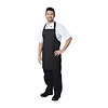 Nisbets Essentials Fartuch 800x660 mm, Nisbets Essentials BB475, czarny (2 szt.)
