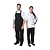 Nisbets Essentials Fartuch 800x660 mm, Nisbets Essentials BB475, czarny (2 szt.)