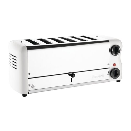Rowlett Toster 6-przegrodowy 2.6kW, Rowlett CH186, biały Rowlett Toster 6-przegrodowy 2.6kW, Rowlett CH186, biały