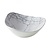 Churchill Miska trójkątna z porcelany 178 mm, Churchill Studio Prints Kintsugi Pearl Grey CX695, czarna (12 szt.)