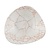 Churchill Talerz głęboki 228 mm, z porcelany, trójkątny, Churchill Studio Prints Kintsugi Coral CX687 (12 szt.)