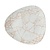 Churchill Talerz płytki 228 mm, z porcelany, trójkątny, Churchill Studio Prints Kintsugi Coral CX685 (12 szt.)