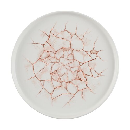Churchill Talerz płytki Ø260 mm, z porcelany, okrągły, Churchill Studio Prints Kintsugi Coral CX689 (6 szt.) Churchill Talerz płytki Ø260 mm, z porcelany, okrągły, Churchill Studio Prints Kintsugi Coral CX689 (6 szt.)