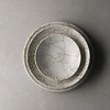 Churchill Talerz głęboki 426 ml, Ø182 mm, z porcelany, okrągły, Churchill Studio Prints Kintsugi Agaat Grey FJ804 (12 szt.)