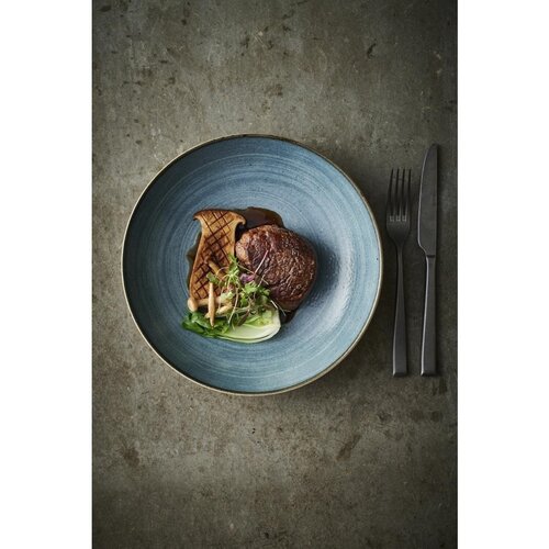 Churchill Talerz płytki Ø165 mm, z porcelany, okrągły, Churchill Stonecast Raw Evolve Teal CX662 (12 szt.) Churchill Talerz płytki Ø165 mm, z porcelany, okrągły, Churchill Stonecast Raw Evolve Teal CX662 (12 szt.)