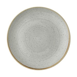Churchill Talerz płytki Ø285 mm, z porcelany, okrągły, Churchill Stonecast Raw Grey CX649 (12 szt.)