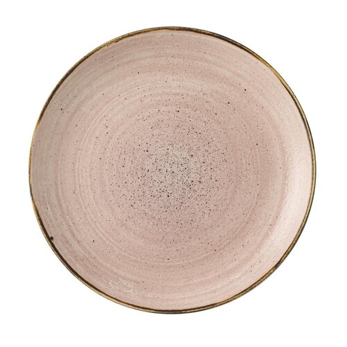 Churchill Talerz płytki Ø220 mm, z porcelany, okrągły, Churchill Stonecast Raw Terracotta CU653 (12 szt.)