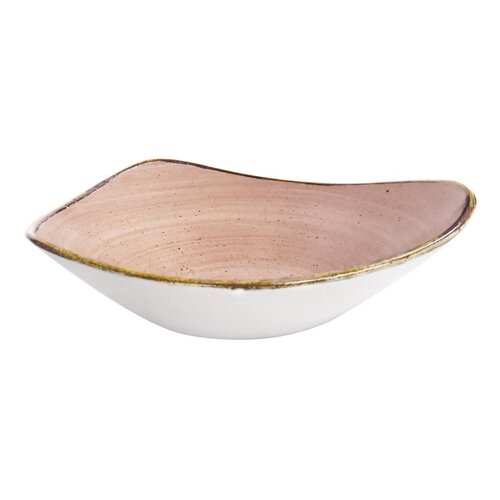 Churchill Miska trójkątna z porcelany 229 mm, Churchill Stonecast Raw Terracotta CU659, różowa (12 szt.) Churchill Miska trójkątna z porcelany 229 mm, Churchill Stonecast Raw Terracotta CU659, różowa (12 szt.)