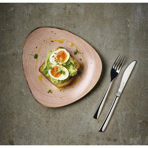 Churchill Miska trójkątna z porcelany 229 mm, Churchill Stonecast Raw Terracotta CU659, różowa (12 szt.) Churchill Miska trójkątna z porcelany 229 mm, Churchill Stonecast Raw Terracotta CU659, różowa (12 szt.)