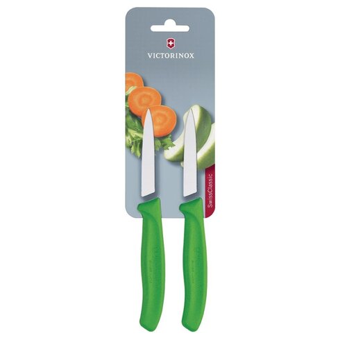 Victorinox Nóż do warzyw 189 mm, Victorinox CU551, zielony (2 szt.) Victorinox Nóż do warzyw 189 mm, Victorinox CU551, zielony (2 szt.)