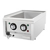 Buffalo Bemar elektryczny 1-komorowy 1x 1/1 GN, Buffalo CU480, nastawny 1.5kW, 230V z kranem spustowym