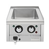 Buffalo Bemar elektryczny 1-komorowy 1x 1/1 GN, Buffalo CU480, nastawny 1.5kW, 230V z kranem spustowym