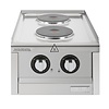 Buffalo Kuchnia elektryczna z 2 polami grzewczymi, nablatowa, 3.5kW, do 450°C, 230V, Buffalo CU472