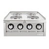 Buffalo Kuchnia elektryczna z 4 polami grzewczymi, nablatowa, 7kW, do 450°C, 400V, Buffalo CU471